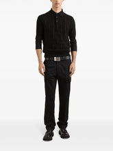 logo plaque cargo pants